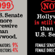 Illustration for article titled Guerrilla Girls Are Back to Remind You the U.S. Senate Is More Progressive Than Hollywood